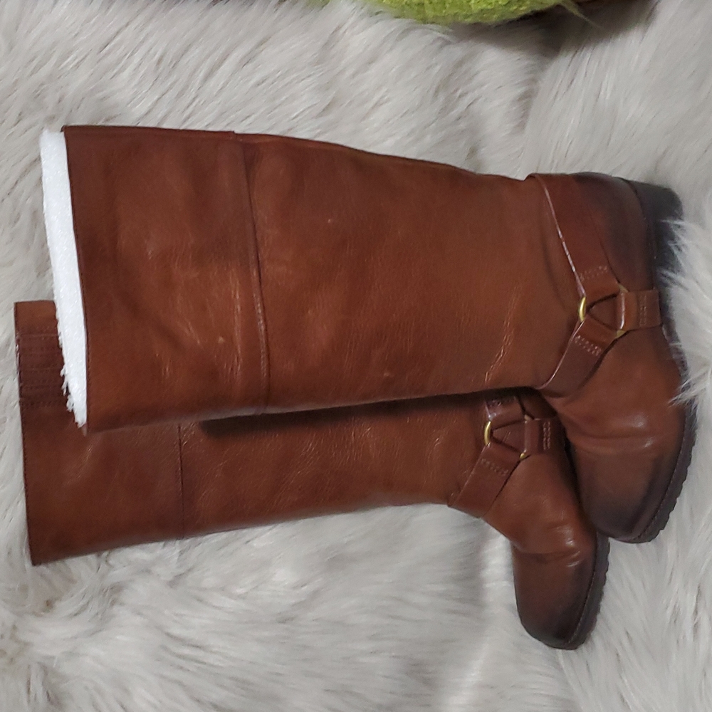 Knee length boots